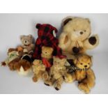 Monty Bear, Greta, Macy's New York - a collection of teddy bears - lot includes a Monty Bear,