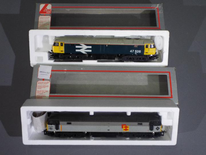 Hornby - Two boxed OO gauge Hornby Class 47 diesel locomotives. Lot includes Hornby R876 Op.No.