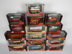 EFE - 16 x boxed die-cast model buses with a 1:76 scale - lot includes a London STL Bus London
