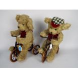 Special Collectors Edition - lot includes two teddy bears on bicycles.