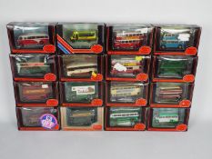 EFE - 16 boxed diecast model vehicles, predominately buses, by EFE.