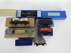 Hornby Dublo - Trix Express - A boxed loco and 5 x boxed wagons,