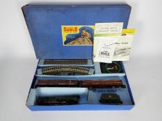 Hornby Dublo - A boxed 1950s 3 rail electric train set with the 4-6-2 Duchess Of Montrose loco in