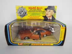 Corgi - A boxed # 290 Kojak Buick sedan.