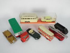 Dinky - Matchbox - Norev - A collection of 7 x vehicles including # 914 AEC lorry,