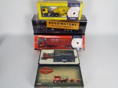 Corgi - 4 x boxed limited edition lorries in 1:50 scale, # 75805 M.A.N.