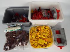 Lego - 3 x tubs of loose Lego pieces of