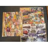 Jigsaw Puzzles - 29 x fully assembled jigsaw puzzles which have been shrink wrapped to cardboard,