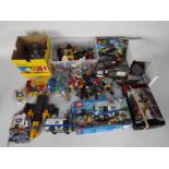 Lego - Mega Bloks - A collection of items including a box of mixed figures, a boxed # 75892 set,