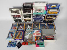 Matchbox, Corgi, EFE, Others - 28 boxed diecast vehicles in various scales.