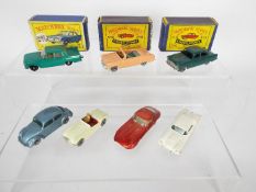 Matchbox, Lesney, Moko - A group of 7 Matchbox Regular Wheels, three of which are boxed.