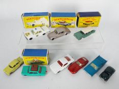 Matchbox, Lesney - A group of nine boxed and unboxed Matchbox Regular Wheels.