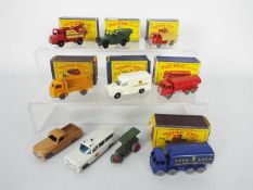 Matchbox, Lesney, Moko - A group of 10 Matchbox Regular Wheels, seven of which are boxed.