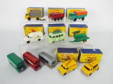 Matchbox, Lesney, Moko - A group of 11 Matchbox Regular Wheels, eight of which are boxed.