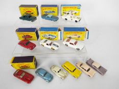 Matchbox, Lesney, Moko - A group of 12 Matchbox Regular Wheels, seven of which are boxed.