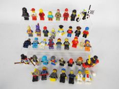 Lego - A group of 40 x Lego figures including Ralph Wiggum and Batgirl,