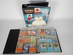 Two Pokemon binders containing approximately 170 cards,
