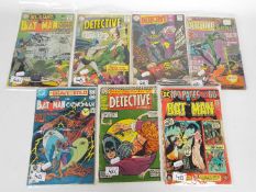 DC Comics - A collection of seven collectible 'Batman' comics from various Ages.