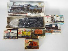 Seven OO gauge plastic model kits by Airfix to include B.