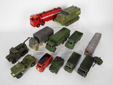 Dinky - Corgi - A collection of 12 x mostly Dinky vehicles including # 353 Shado 2,