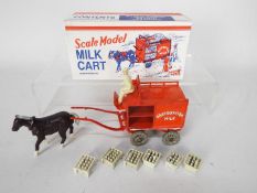 Debo, Matchbox, Lesney - A boxed Matchbox Lesney diecast reproduction Milk Cart by Debo Toys.