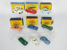 Matchbox, Lesney, Moko - A group of nine Matchbox Regular Wheels and Superfast,