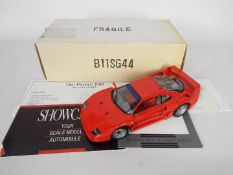 Franklin Mint - a 1:24 scale diecast model Ferrari F40, red, # B11SG44,