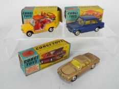 Corgi Toys - A boxed group of three vintage Corgi Toys.