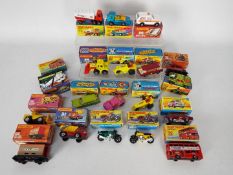 Matchbox Superfast - A collection of 20 boxed Matchbox Superfast vehicles.