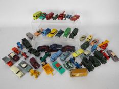 Matchbox. Lesney - A unboxed collection of over 40 Matchbox vehicles mainly Matchbox Regular Wheels.