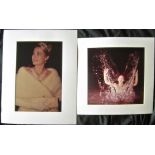 PHOTOGRAPHS - TWO LARGE MOUNTED IMAGES