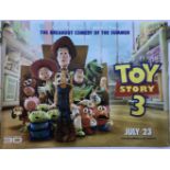 FILMS - COLLECTION OF 8 UK QUADS FOR ANIMATED MOVIES - PIXAR ETC