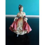 ROYAL DOULTON BONE CHINA LADY 'SOUTHERN BELLE'