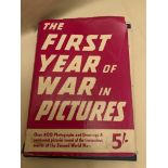 1940s BOOK - THE FIRST YEAR OF WAR IN PICTURES