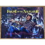 FILM - FLIGHT OF THE NAVIGATOR 1986 UK QUAD