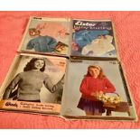 150+ ASSORTED VINTAGE KNITTING PATTERNS