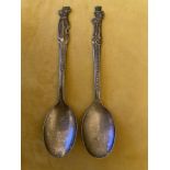 YOGI BEAR & HUCKLEBERRY HOUND VINTAGE SPOONS