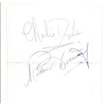 CELEBRITY - CHARLIE DRAKE AUTOGRAPH