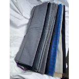 BRITISH WOOL WORSTED FABRIC CLOTH