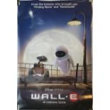 FILM - WALL.E ( DISNEY / PIXAR ) ORIGINAL 2008 US DOUBLE SIDED ONE SHEET