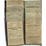 VINTAGE TRADE UNION CARDS BRASSWORKERS & METAL MECHANICS