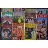 ADULT GLAMOUR - MAGAZINES INCLUDES FORUM, EXPOSURE & IN DEPTH