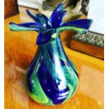 SIGNED MID CENTURY MURANO GLASS BUD VASE