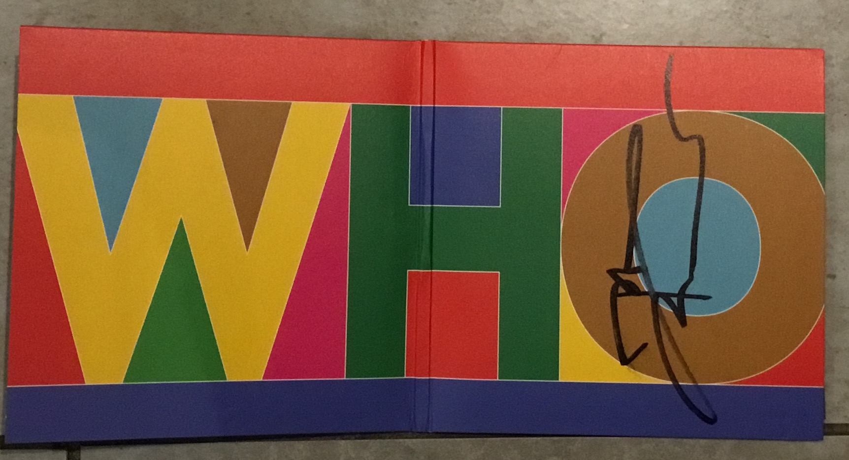 MUSIC - THE WHO CD HAND SIGNED BY PETE TOWNSEND