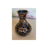 SMALL CHINESE CLOISONNÉ ENAMEL VASE