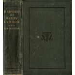 BOOKS - ESMOND AND BARRY LYNDON BY WILLIAM THACKERAY 1878