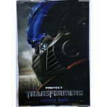 FILM - TRANSFORMERS 2007 US ONE SHEET DOUBLE SIDED X 2