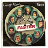 RECORD - GEORGE HARRISON (THE BEATLES) FASTER 1979 7 INCH PICTURE DISC