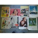 VINTAGE CIGARETTE ADVERT POSTERS 1950'S X 8