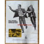 FILM - BUTCH CASSIDY ETLE KID FRENCH GRANDE POSTER 1970
